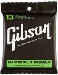 Gibson SAG-MB13 Masterbuilt Premium foszforbronz 13-56