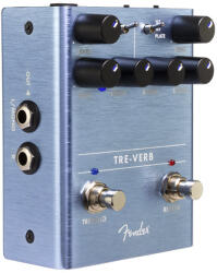 Fender Tre-Verb Digitális sztereó Tremolo/Reverb pedál