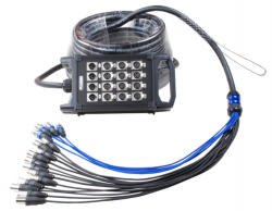 Robust SB124K15 16 - 12/4 csatornás 15 méteres stagebox