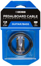 BOSS BCK-2 pipa-pipa forrasztás nélküli pedalboard kábel szett - aranyozott - 0, 5 méter
