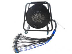 Robust SB284K30D 32 - 28/4 csatornás 30 méter kábeldobra szerelt stagebox