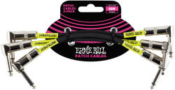 Ernie Ball 6050 patch kábel - 15 centiméter - fekete