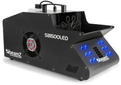 BeamZ SB1500LED nagy teljesítményű füst és buborékgép beépített RGB leddel