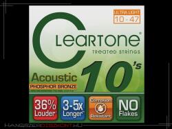 Cleartone 7410 akusztikus foszfor-bronz 10-47