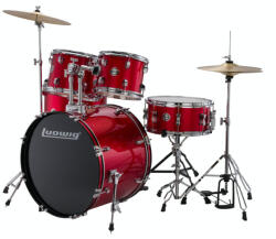 Ludwig Accent Combo Fusion Red akusztikus dobszett