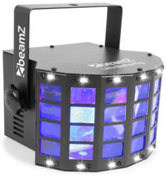 BeamZ Butterfly 3x3W RGB LED derby fényeffekt + Stroboszkóp