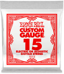 Ernie Ball 1015 Plain Steel . 015 acél szimpla gitárhúr