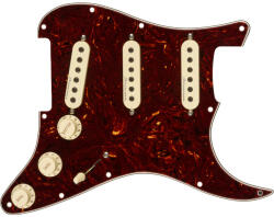 Fender Pre-Wired Strat Pickguard Hot Noiseless Tortoise Shell