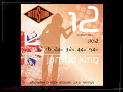 RotoSound JK12 Jumbo King foszforbronz Medium Light 12-54