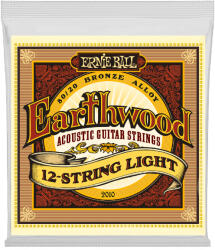 Ernie Ball 2010 Earthwood Bronze 12 String 09-46 (12-húros)