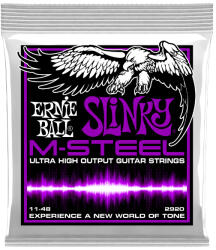 Ernie Ball 2920 M-Steel Power Slinky 11-48 - hangszerdiszkont