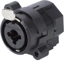 Neutrik NCJ6FI-S kombinált XLR aljzat + 6, 3-as TRS jack aljzat