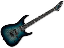 ESP E-II M-II HT Mercury Blue Burst