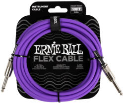 Ernie Ball 6415 Flexcable Purple hangszerkábel - 3 méter - lila