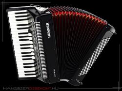 Hohner BRAVO III 120 BK basszus tangóharmónika