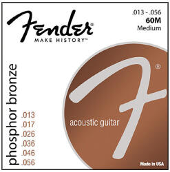 Fender 60M foszforbronz 13-56