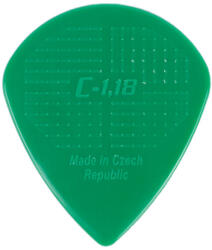 Janicek Picks D-Grip Jazz C Dark Green 1.18 pengető