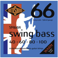 RotoSound SM66N Swing Bass Nickel Hybrid Long Scale 40-100