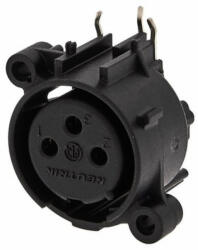 Neutrik NC3FAH2-0 3-pólusú XLR mama csatlakozó aljzat
