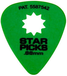 Hangszerdiszkont Everly Star picks . 88 mm gitárpengető