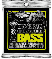 Ernie Ball 3832 Coated Regular Slinky Bass 50-105 - hangszerdiszkont