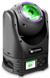 Cameo Movo Beam 100 mozgófejes lámpa korlátlan forgással és LED gyűrűvel