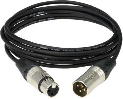 Hangszerdiszkont Klotz - Neutrik prémium XLR papa-XLR mama mikrofonkábel - 20 méter
