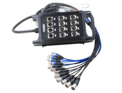 Robust SB084K10 12 - 8/4 csatornás 10 méteres stagebox