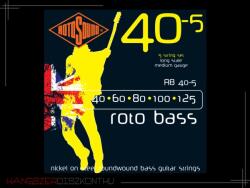 RotoSound RB40-5 Roto Bass Nickel Medium 40-125 (5 húros)