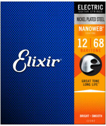 Elixir 12302 NanoWeb Baritone Electric 12-68