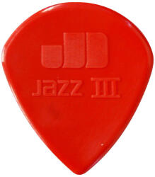 Dunlop 47R3N Jazz III piros gitárpengető