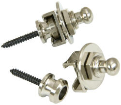 Jeremi SL-101S straplock - hevederrögzítő króm