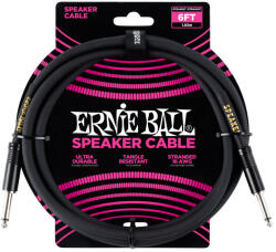 Ernie Ball 6072 hangfalkábel - 1, 8 méter - fekete