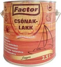 Festék Bázis Factor csónaklakk 2, 5L (756)