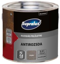 Supralux Antirozsda kalapácslakk szürke 2, 5 L (5129197)
