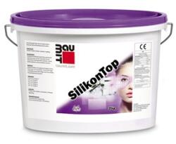 BAUMIT Szilikon Top vakolat K1, 5mm törtfehér 25 kg 0018 + Antipilz algagátló adalék (2553130018+ANTIPILZ)