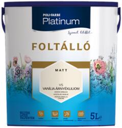 POLI FARBE Platinum Foltálló falfesték Vanília árnyékliliom V5 5 L (1010107016)