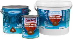 Festék Bázis Factor aqua vastaglazúr sf. antracit 2, 5 L (975)