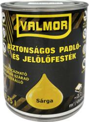 Festék Bázis Valmor biztonságos padló- és jelölőfesték sárga 0, 75 L (840)