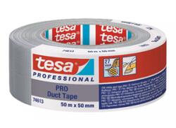 TESA TAPE Tesa 074613-03 Erős Szövetszalag, Duct Tape pro Ezüst 50m/50mm (74613-00003-15)