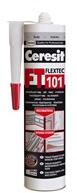 Henkel Ceresit FT 101 tömítő és extra flex rag. 280 ml szürke KIFUTÓ (2708025)