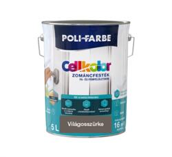 POLI-FARBE Cellkolor mf. Zománc Világosszürke 5L (2030101042)