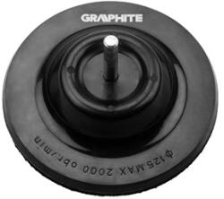 GRAPHITE 55H824 Rugalmas csiszolótányér 125 mm, elforgatható (55H824)