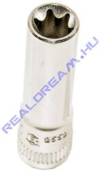 Genius Tools Hosszú torx (belső) crowafej, E-8, 1/4 (255208)