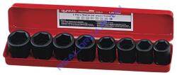 Genius Tools légkulcsfej készlet, metrikus, 3/4", 8 darabos (CM-608M)
