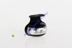 Fristom Szélességjelző 12-24V félköríves alakú sárga 2 LED-es +tartó 60mm x 50mm (FT-12Z+K LED) (FT-012Z+KLED) - jarmulampa