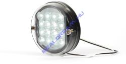 WAS ! ! ! AKCIÓ! ! ! a készlet erejéig - Univerzális kerek 16LED-es Tolatólámpa, 12V, átm. : 115mm, vast. : 37mm, csavartáv. : 46mm (172-W33) (172-W33) - jarmulampa