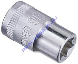 Genius Tools torx (belső) crowafej, E-12, 1/2 (454512)
