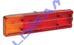 Dasteri BÚRA 4 kamrás 3BORDÁS búrás hátsólámpához BAL oldal +KÖDZÁRÓ 419x110mm - P2020F (P2020F)