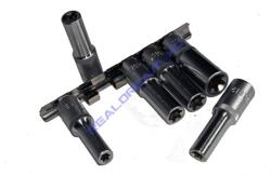 Ellient Tools Crowafej készlet, E-torx, hosszú, 1/2", 6 darabos (SW1413)
